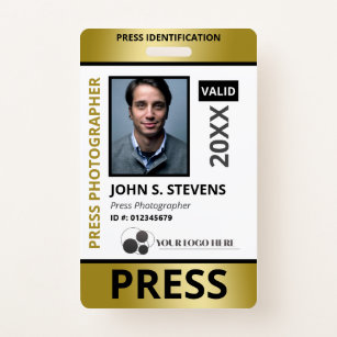 Freelance Photographer Id Card